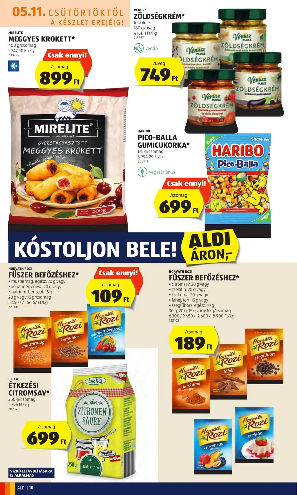 Aldi akciós újság 05.11–05.17 – 12. oldal