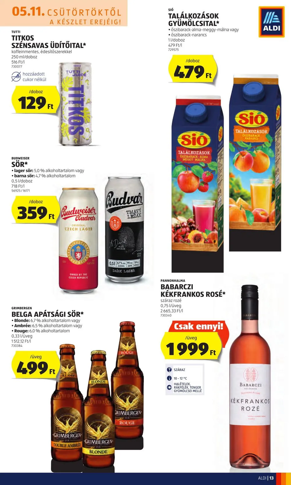 Aldi akciós újság 05.11–05.17 – 15. oldal