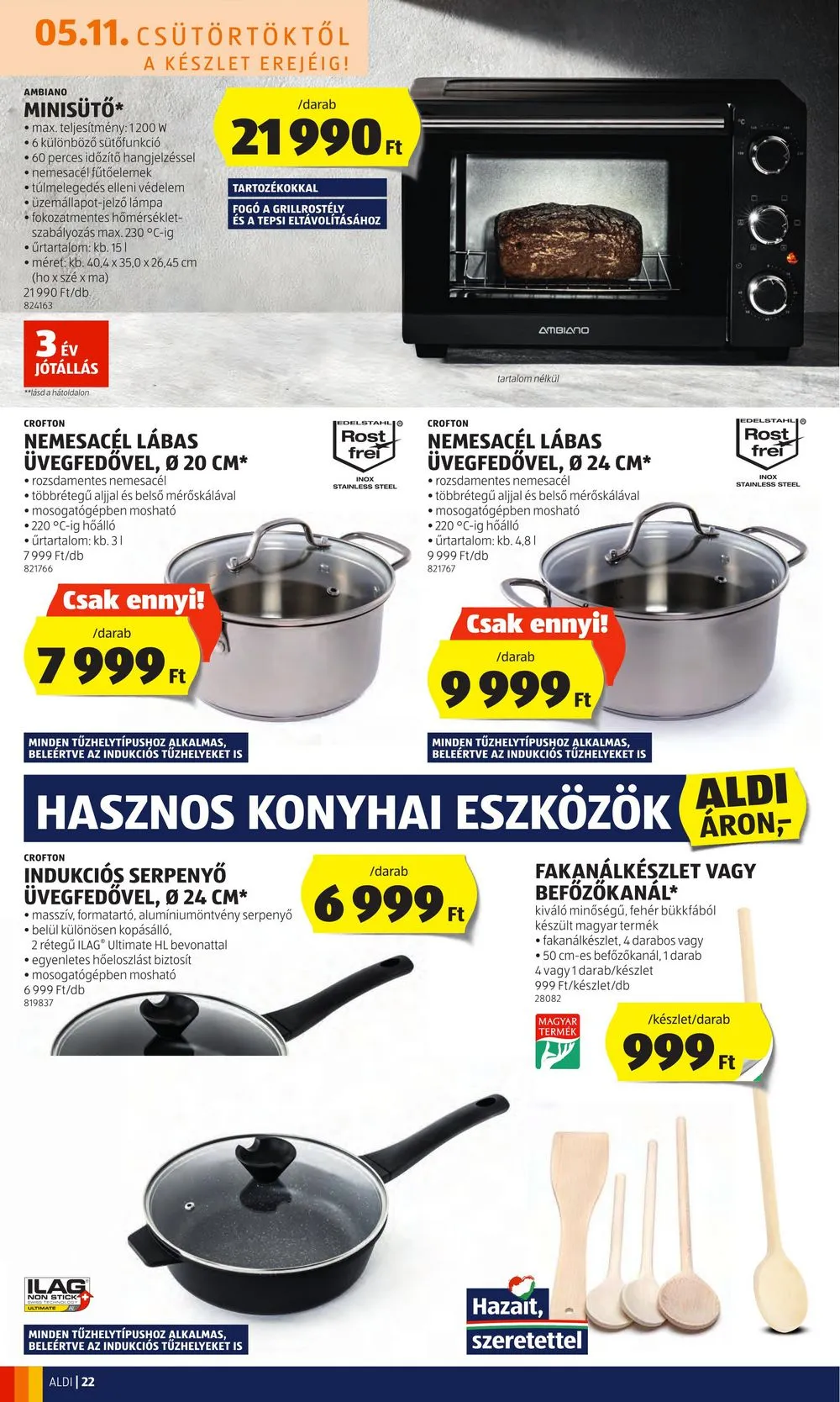 Aldi akciós újság 05.11–05.17 – 24. oldal