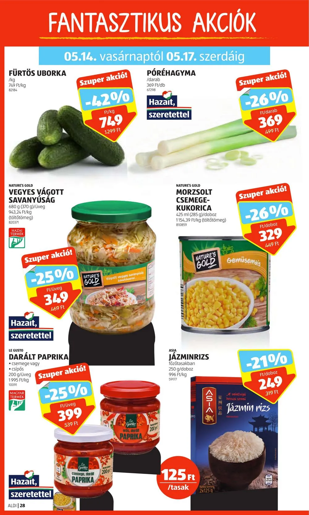 Aldi akciós újság 05.11–05.17 – 32. oldal