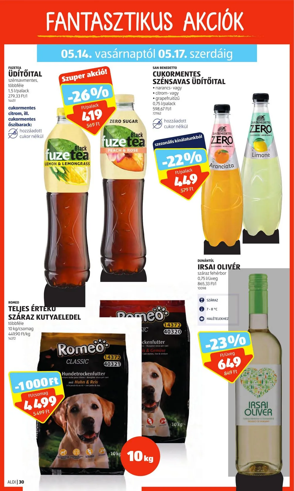 Aldi akciós újság 05.11–05.17 – 34. oldal