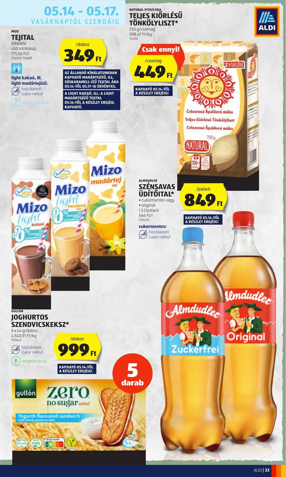 Aldi akciós újság 05.11–05.17 – 37. oldal