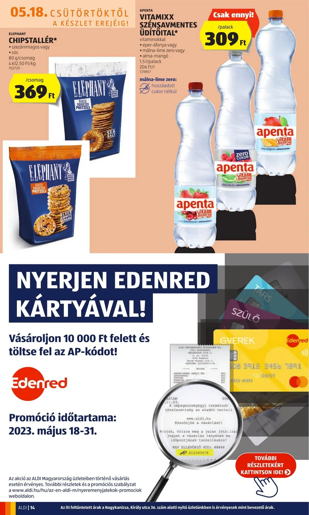 Aldi akciós újság 05.18–05.24 – 16. oldal