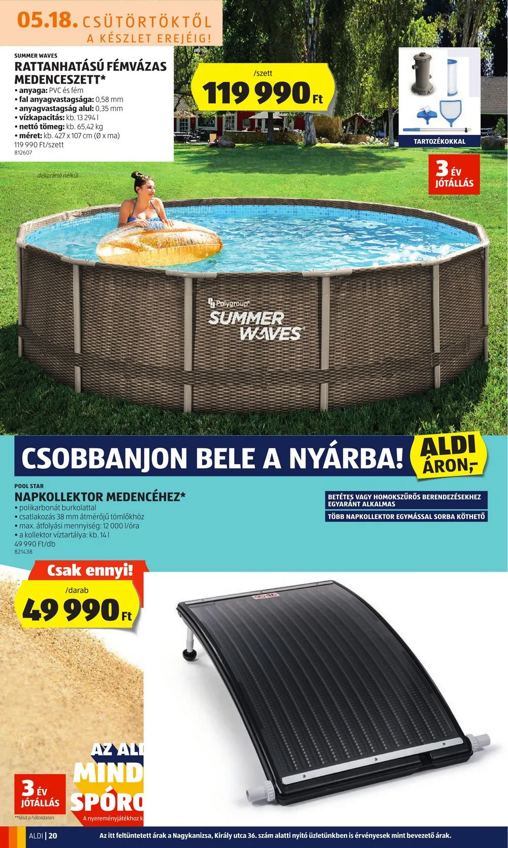 Aldi akciós újság 05.18–05.24 – 22. oldal