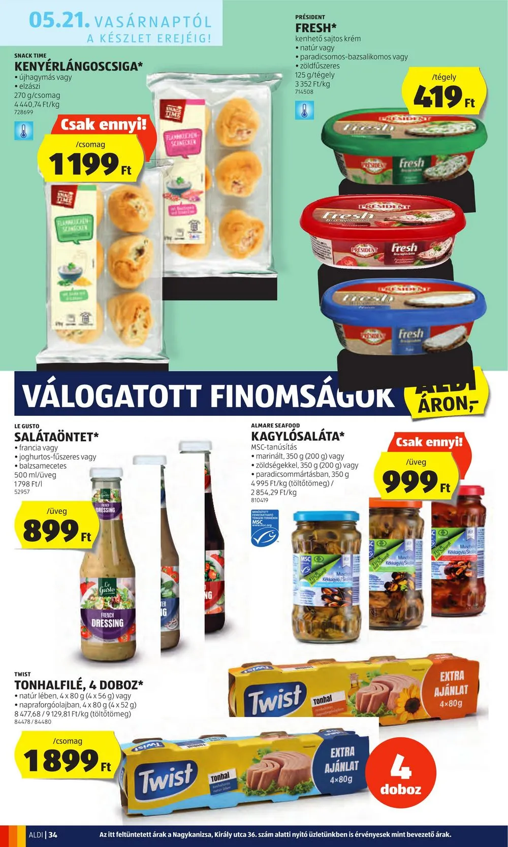 Aldi akciós újság 05.18–05.24 – 38. oldal