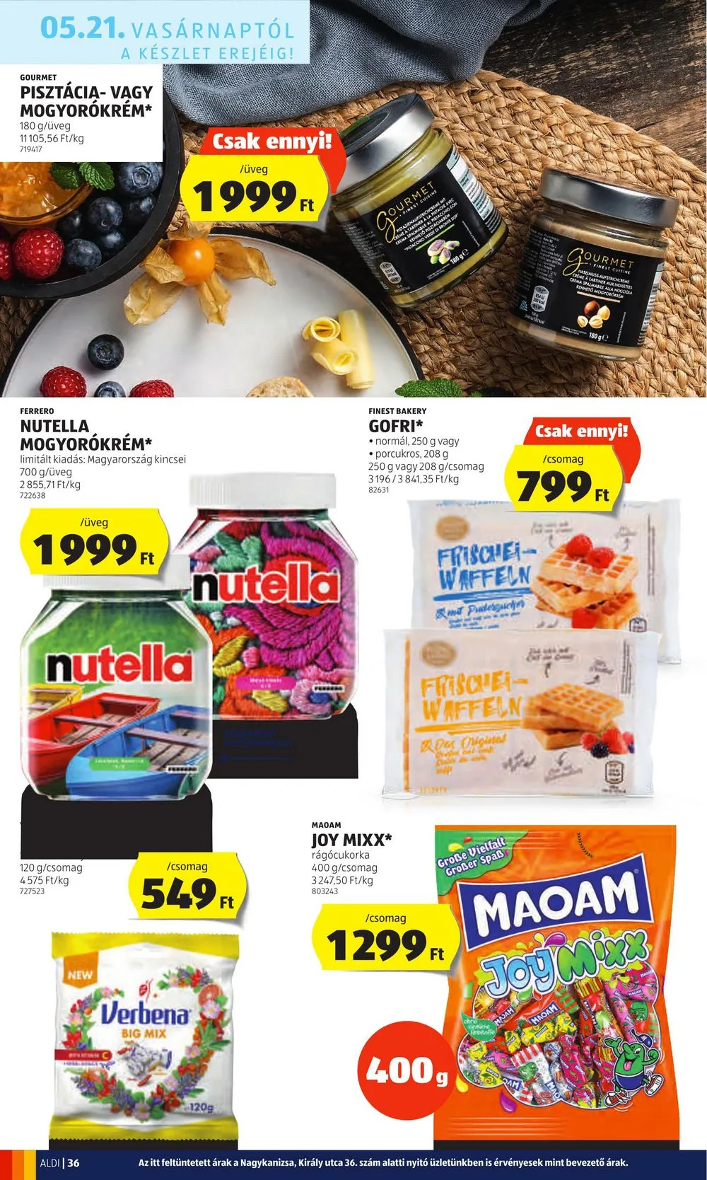 Aldi akciós újság 05.18–05.24 – 40. oldal