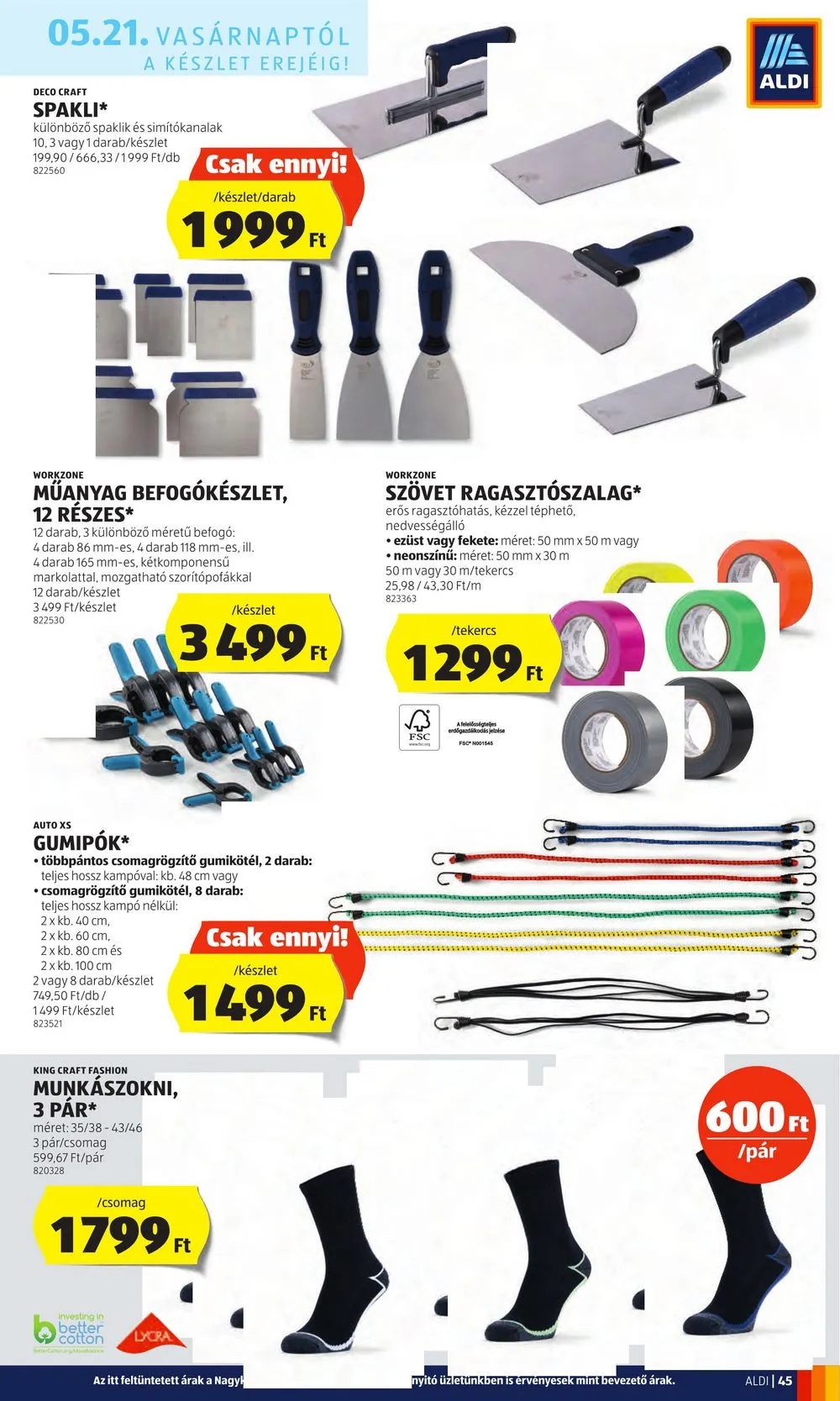 Aldi akciós újság 05.18–05.24 – 49. oldal
