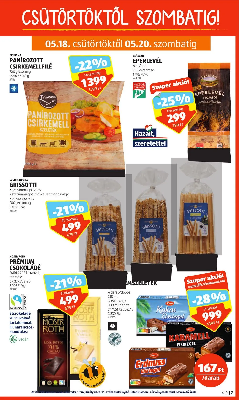 Aldi akciós újság 05.18–05.24 – 7. oldal