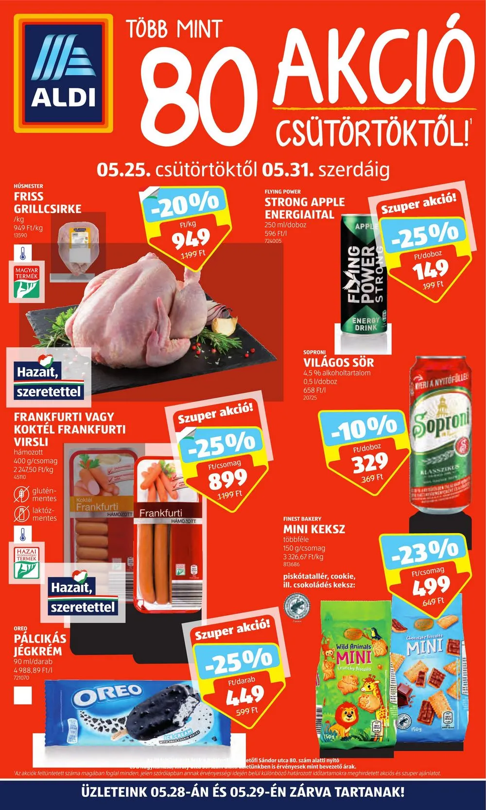 Aldi akciós újság 05.25–05.31