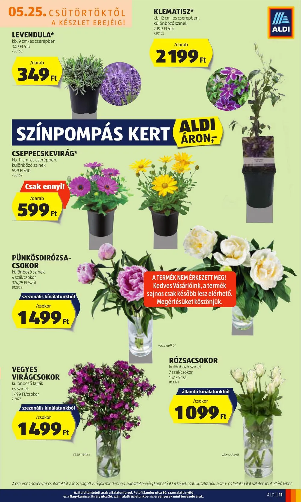 Aldi akciós újság 05.25–05.31 – 13. oldal