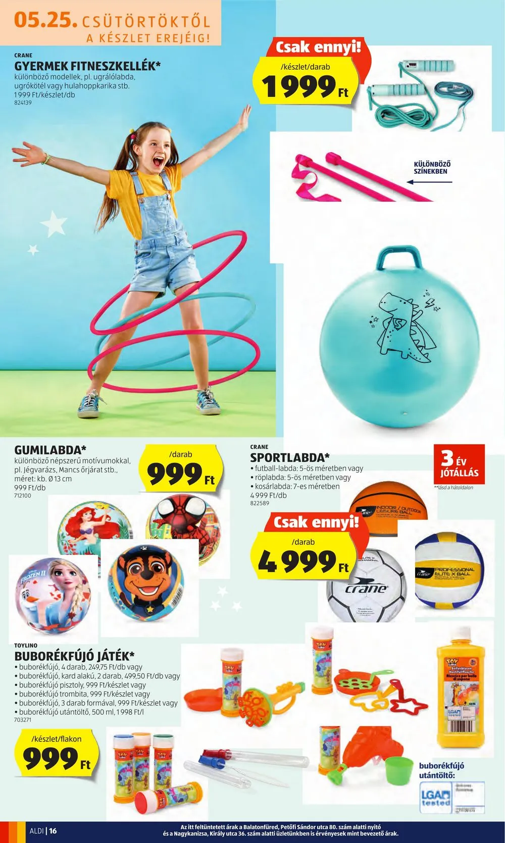 Aldi akciós újság 05.25–05.31 – 18. oldal