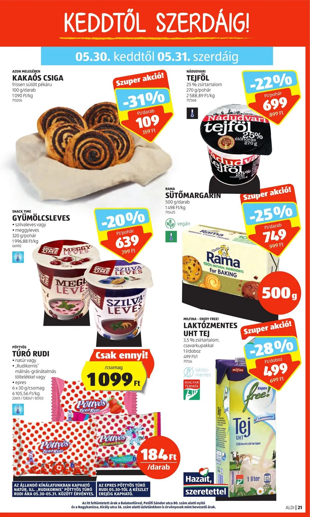 Aldi akciós újság 05.25–05.31 – 23. oldal