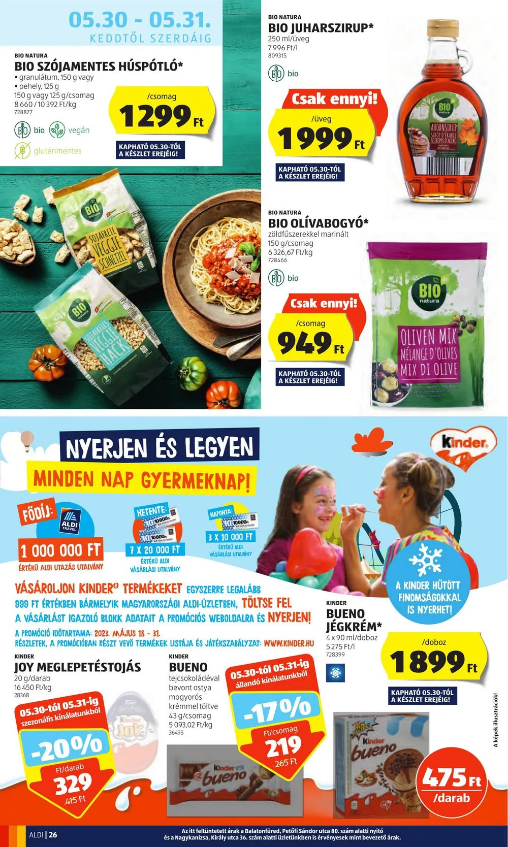 Aldi akciós újság 05.25–05.31 – 28. oldal