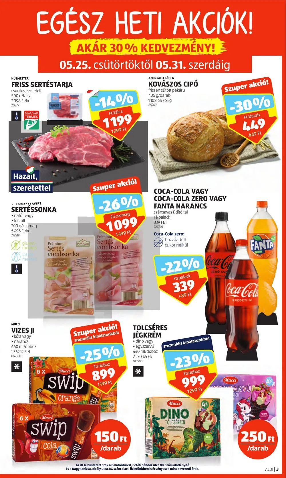 Aldi akciós újság 05.25–05.31 – 3. oldal