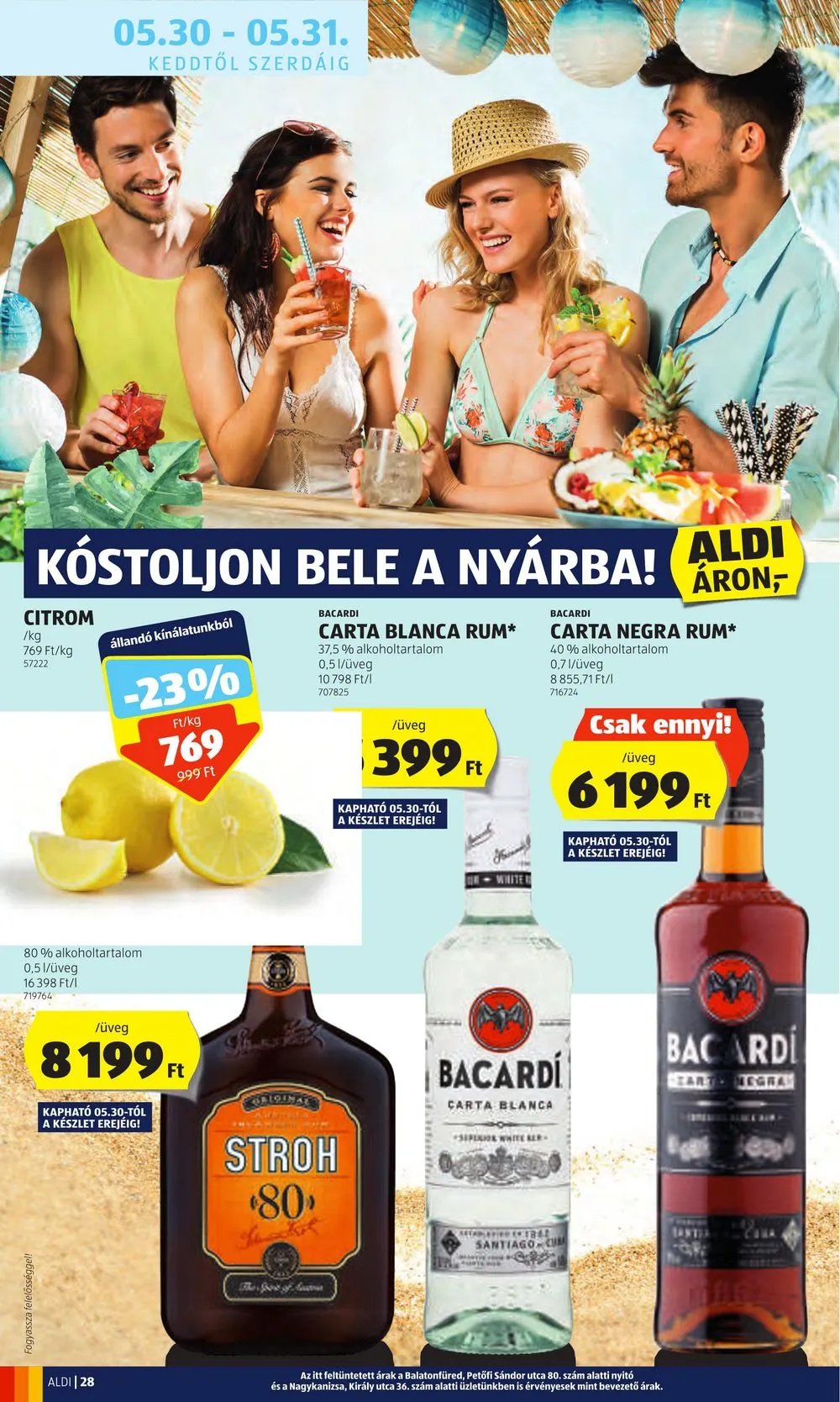 Aldi akciós újság 05.25–05.31 – 32. oldal