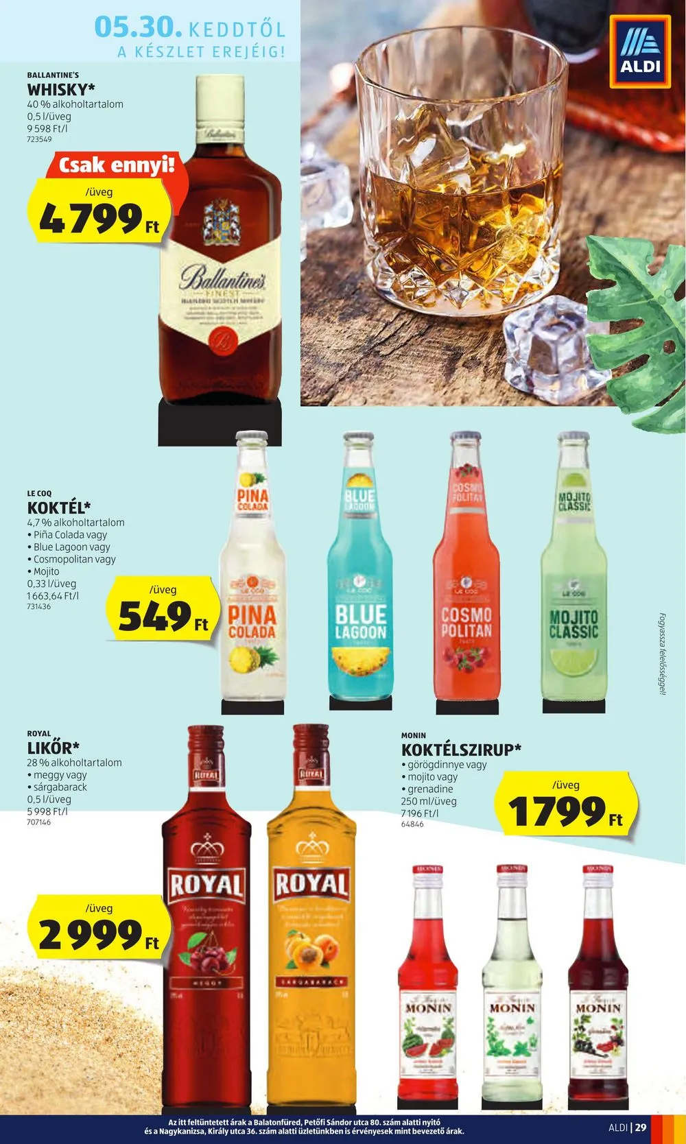 Aldi akciós újság 05.25–05.31 – 33. oldal