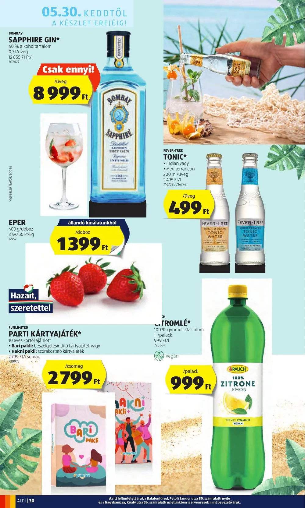 Aldi akciós újság 05.25–05.31 – 34. oldal