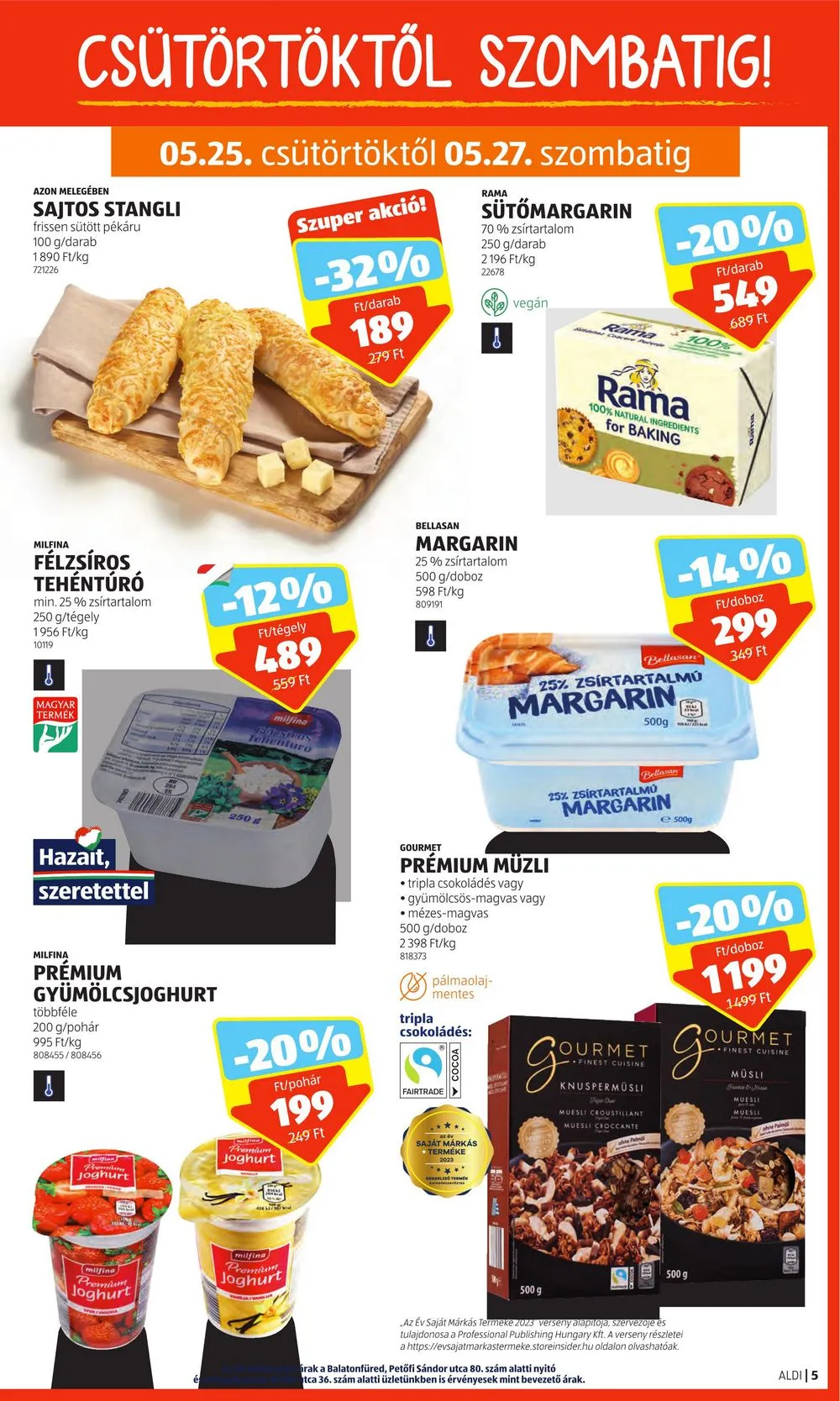 Aldi akciós újság 05.25–05.31 – 7. oldal