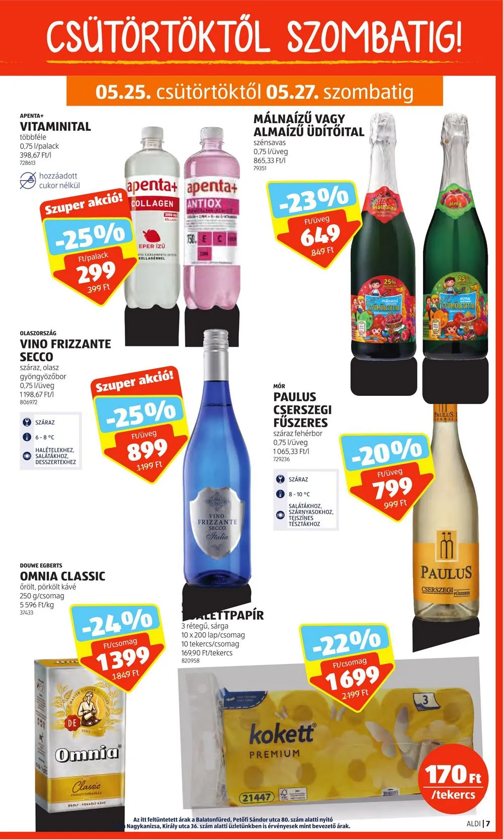 Aldi akciós újság 05.25–05.31 – 9. oldal