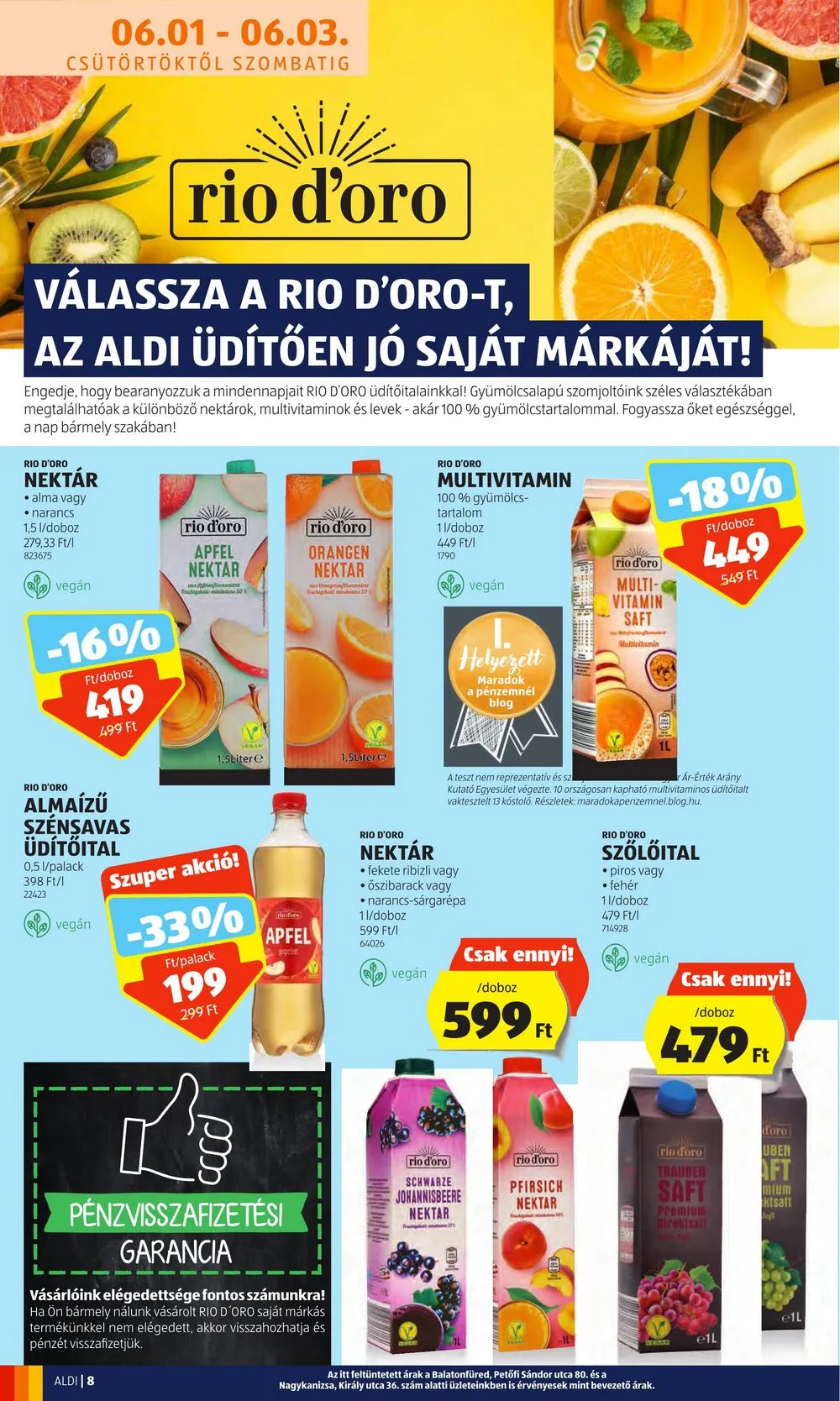 Aldi akciós újság 06.01–06.07 – 10. oldal