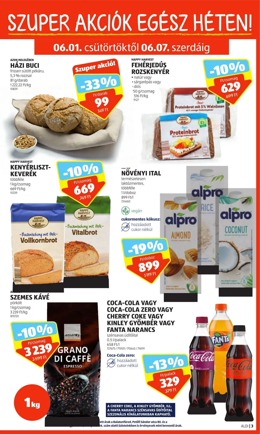 Aldi akciós újság 06.01–06.07 – 3. oldal