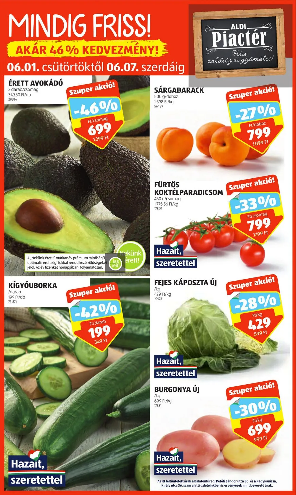 Aldi akciós újság 06.01–06.07 – 4. oldal