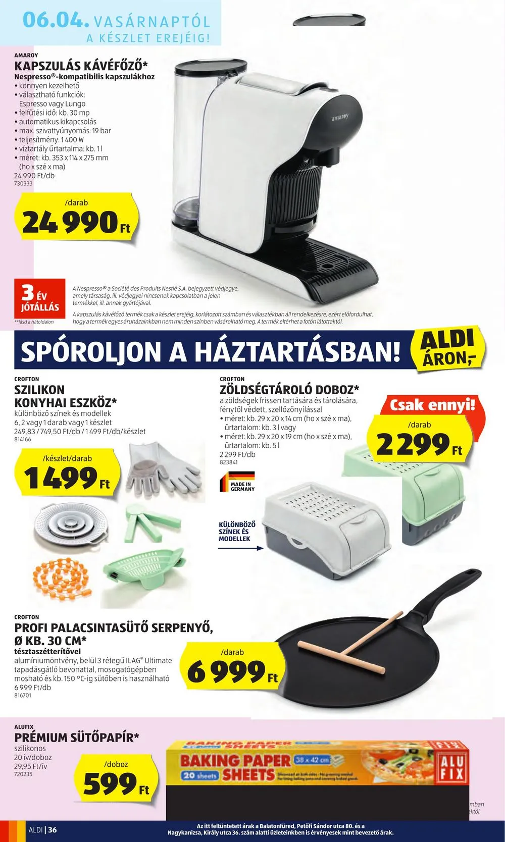 Aldi akciós újság 06.01–06.07 – 40. oldal