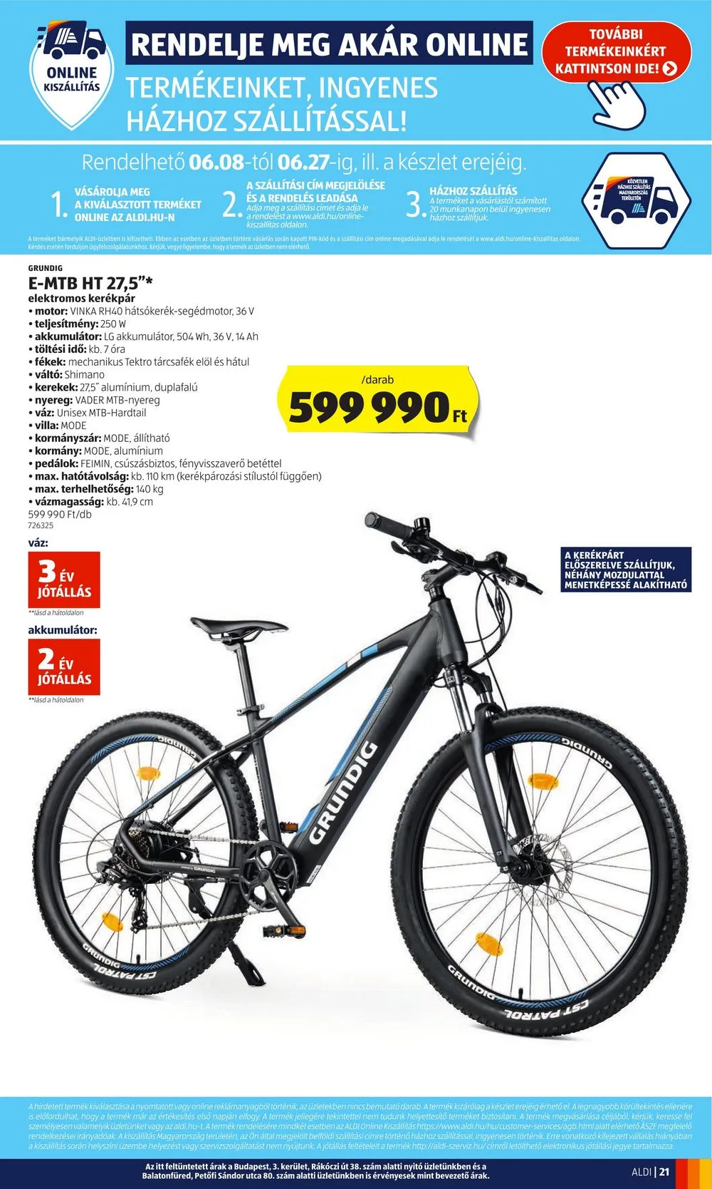 Aldi akciós újság 06.08–06.14 – 23. oldal