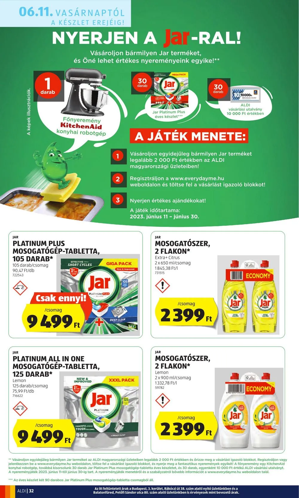 Aldi akciós újság 06.08–06.14 – 36. oldal
