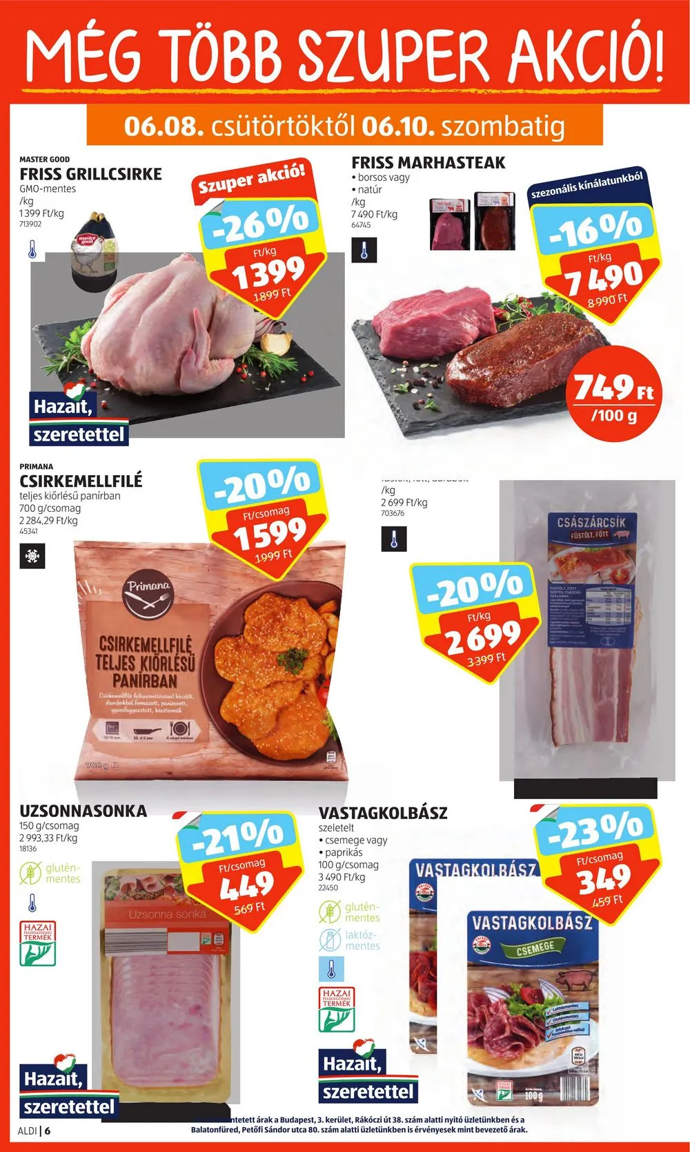 Aldi akciós újság 06.08–06.14 – 8. oldal