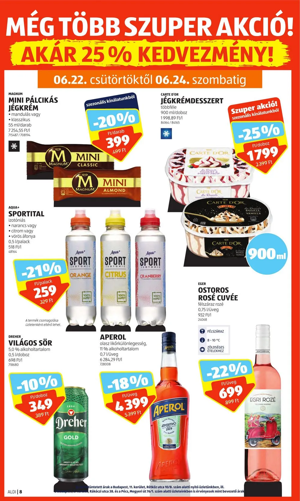 Aldi akciós újság 06.22–06.28 – 10. oldal