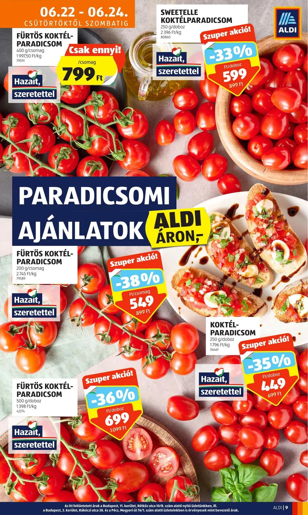 Aldi akciós újság 06.22–06.28 – 11. oldal