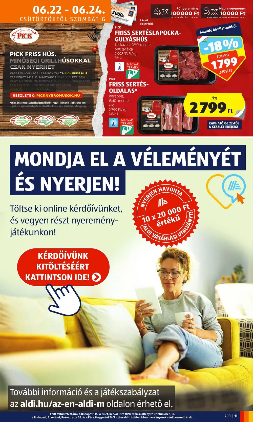 Aldi akciós újság 06.22–06.28 – 13. oldal