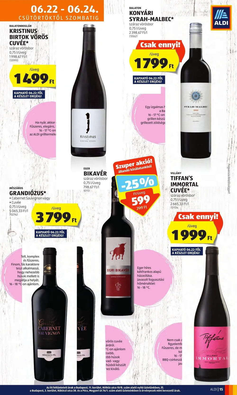Aldi akciós újság 06.22–06.28 – 17. oldal