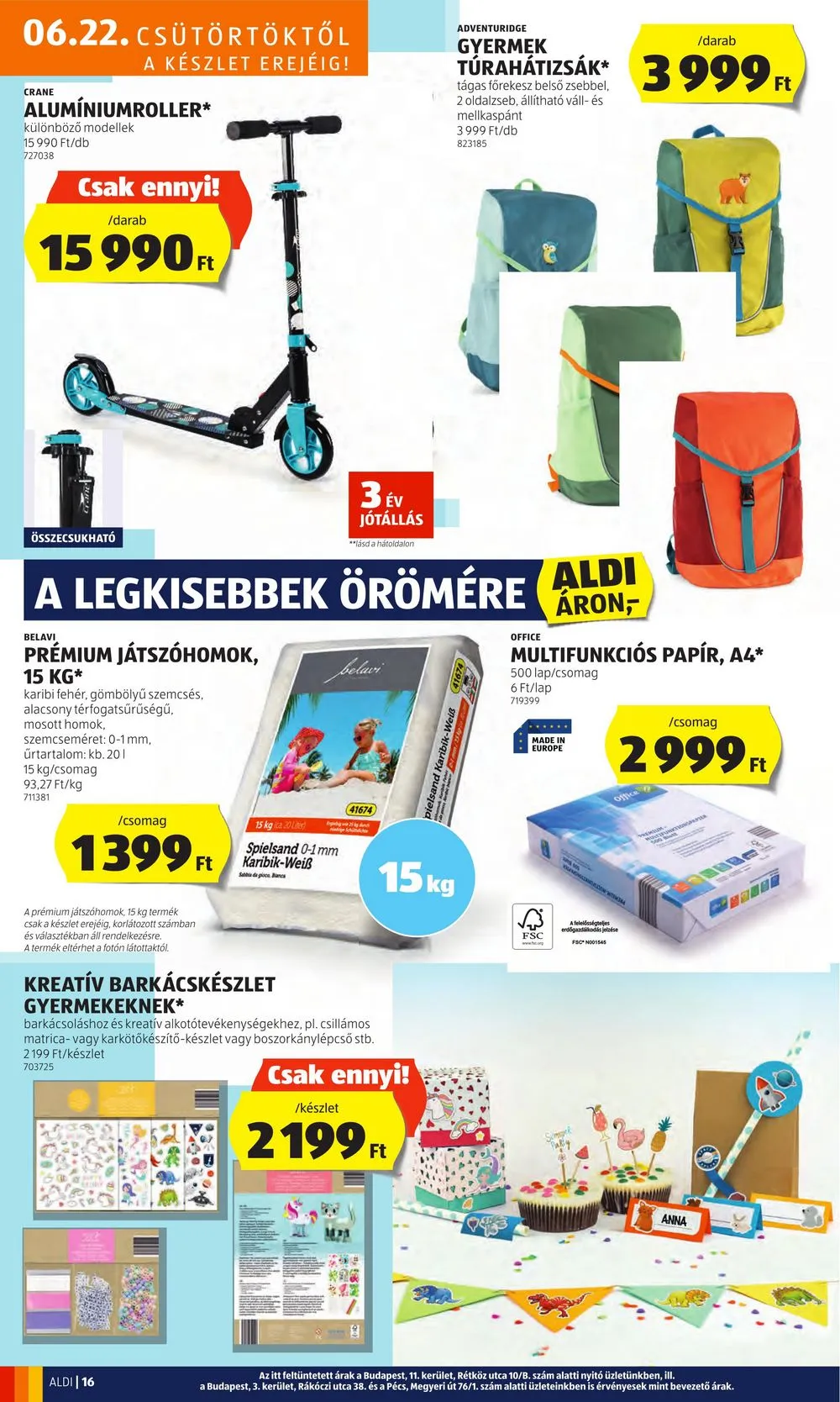 Aldi akciós újság 06.22–06.28 – 18. oldal