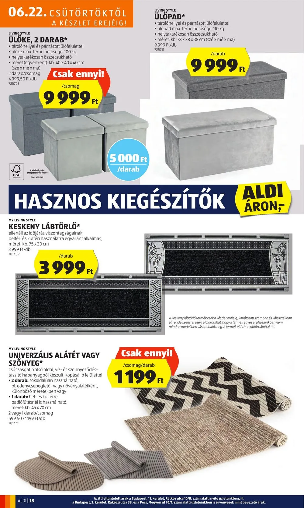 Aldi akciós újság 06.22–06.28 – 22. oldal
