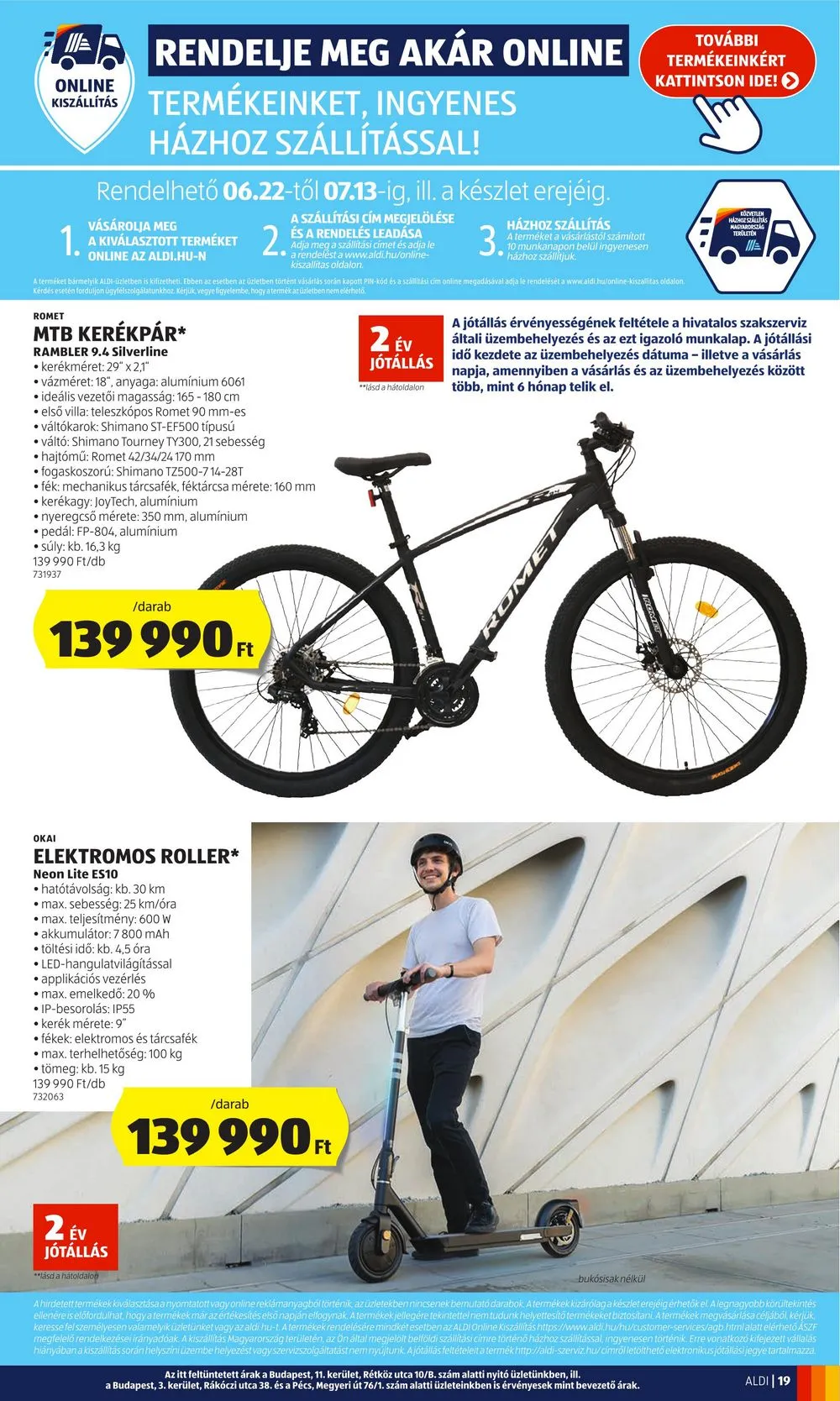Aldi akciós újság 06.22–06.28 – 23. oldal