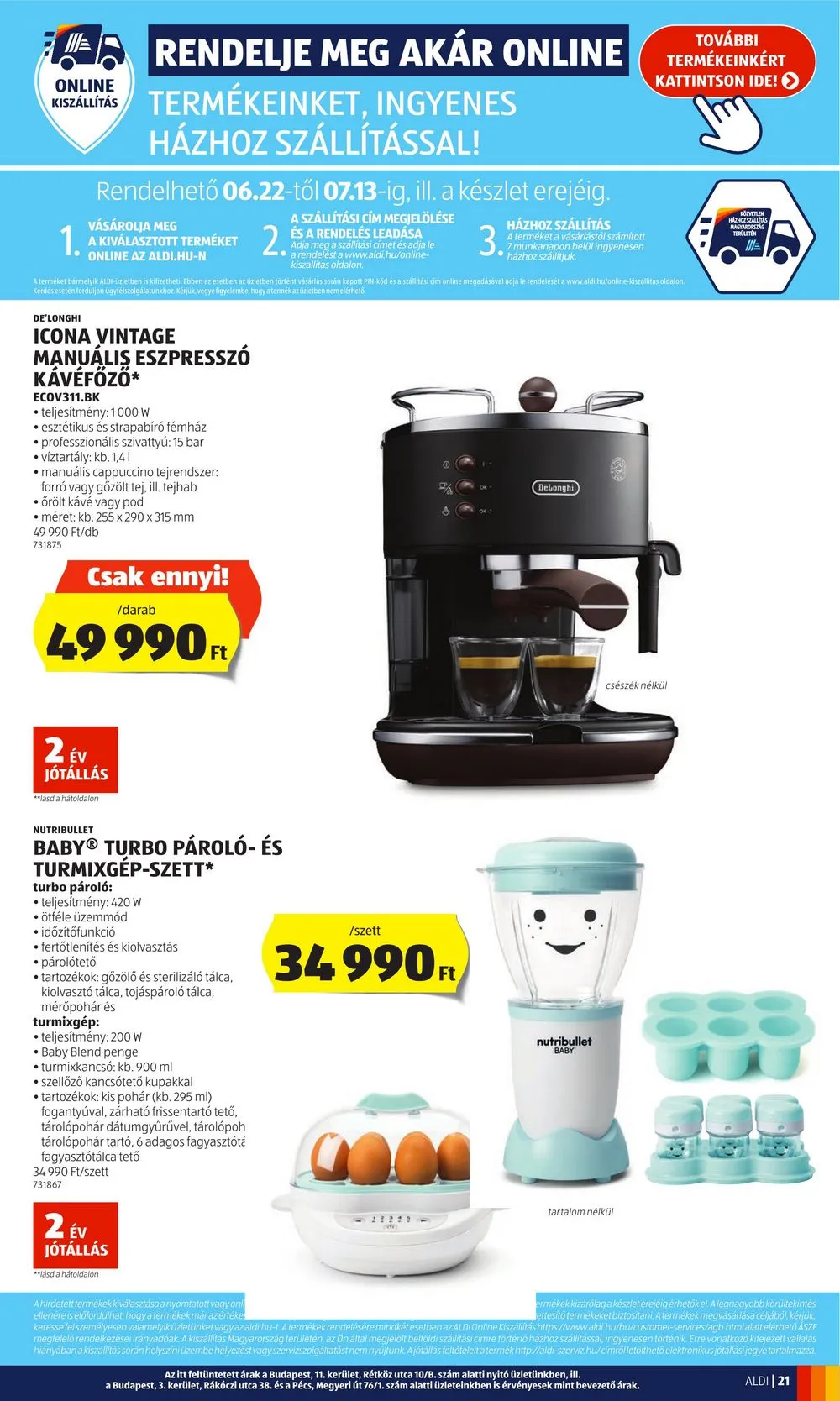 Aldi akciós újság 06.22–06.28 – 25. oldal