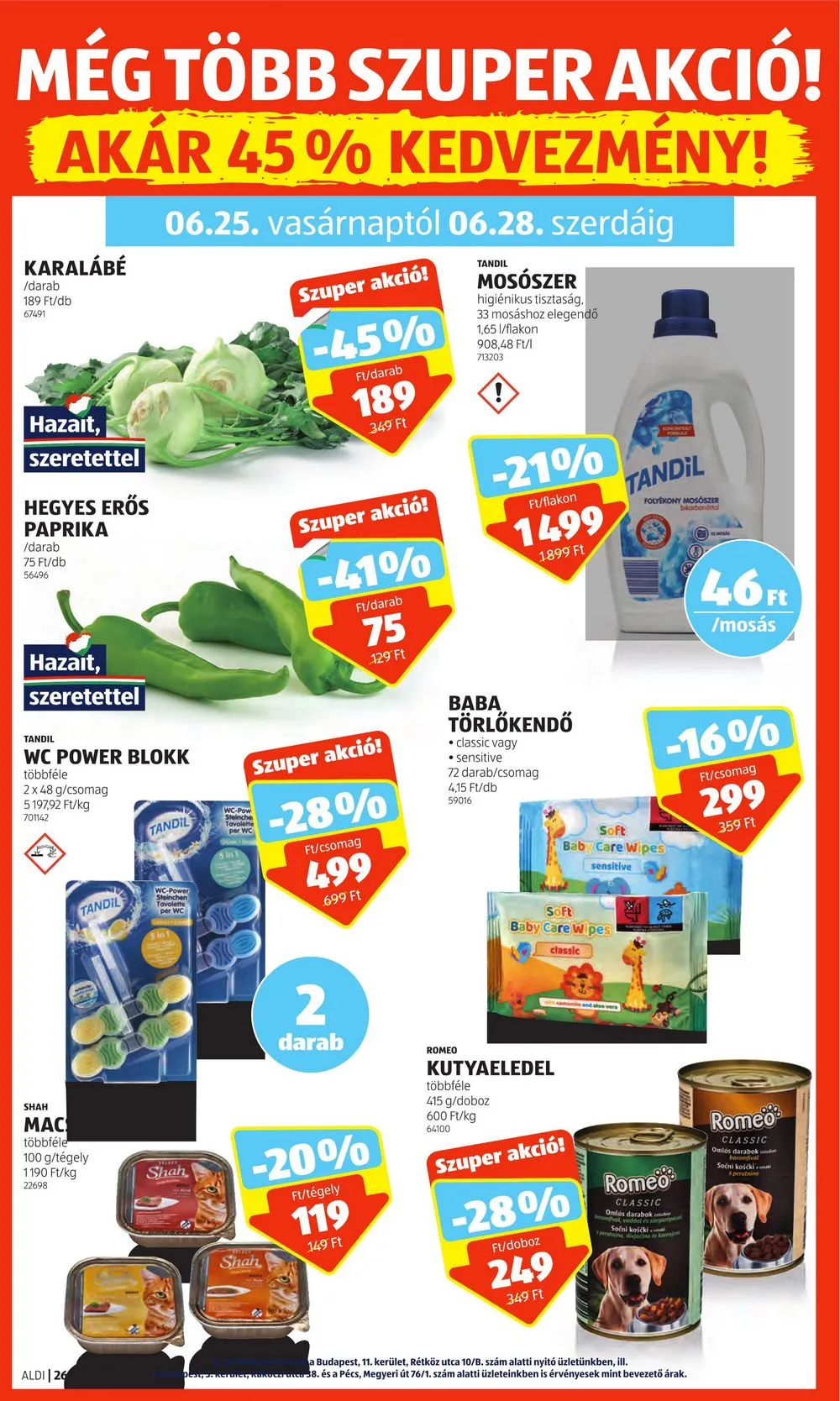 Aldi akciós újság 06.22–06.28 – 30. oldal