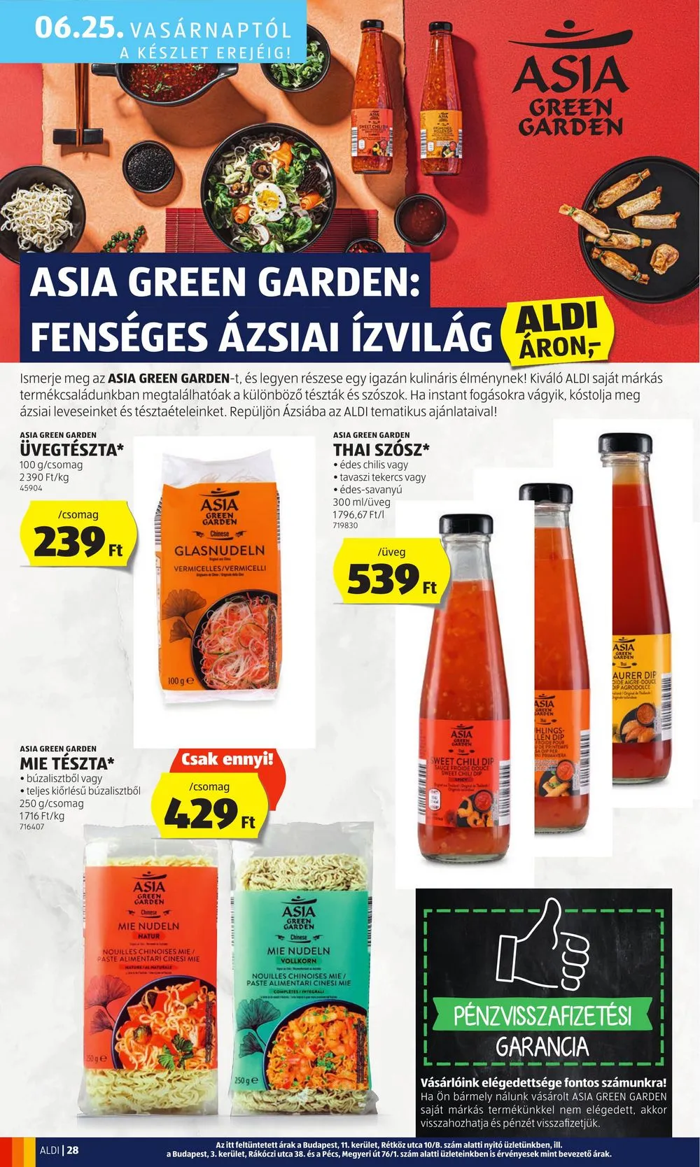 Aldi akciós újság 06.22–06.28 – 34. oldal