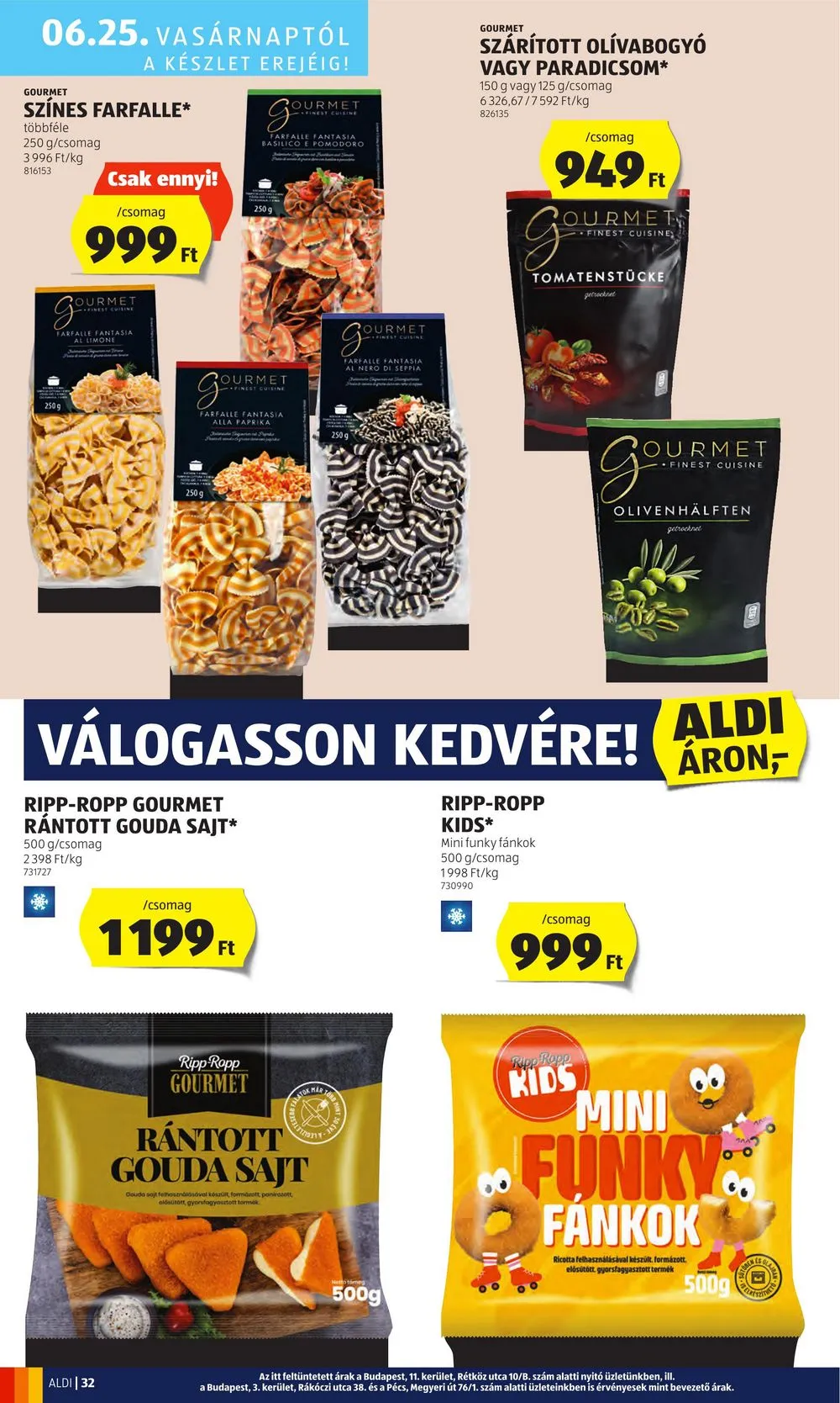Aldi akciós újság 06.22–06.28 – 38. oldal