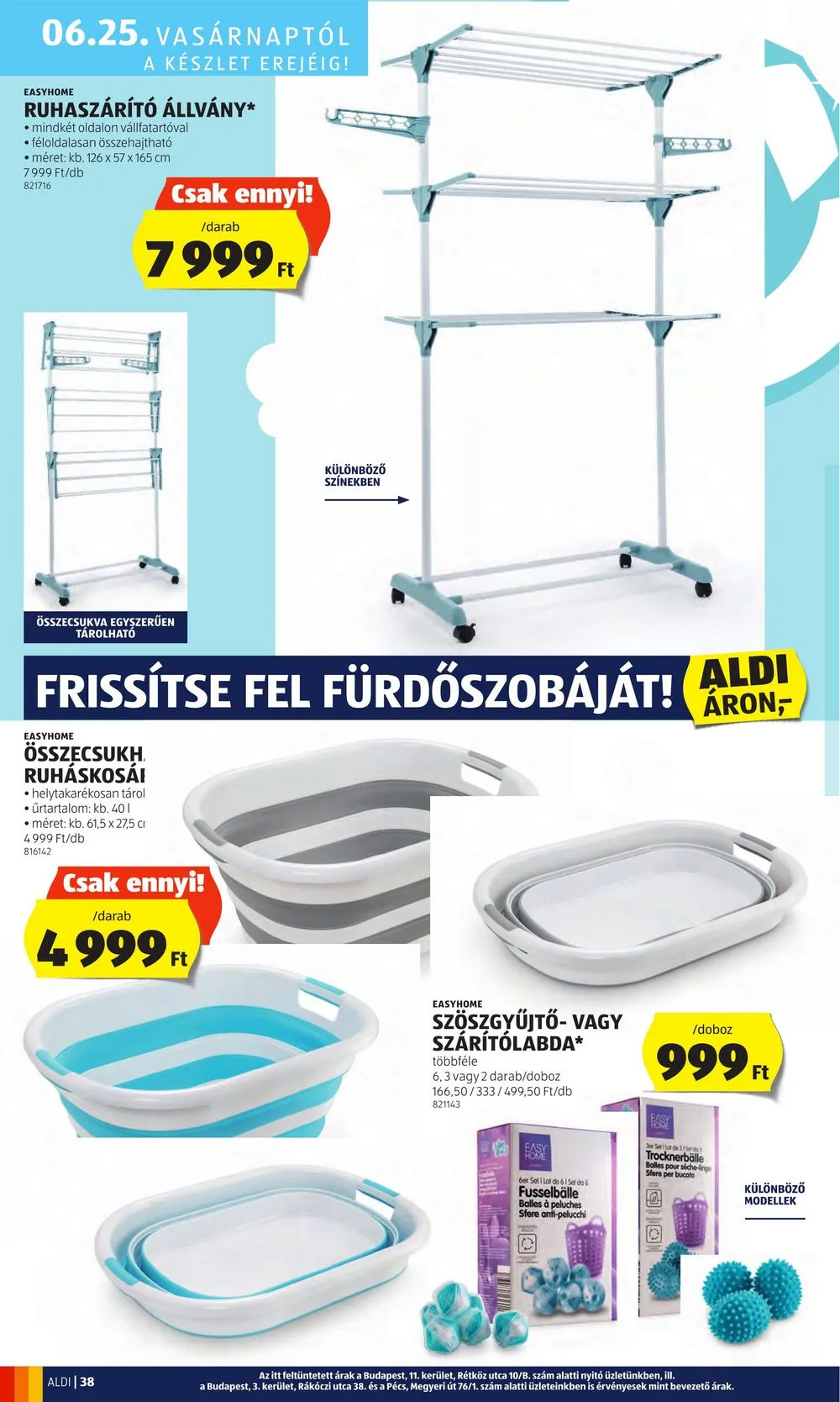 Aldi akciós újság 06.22–06.28 – 44. oldal
