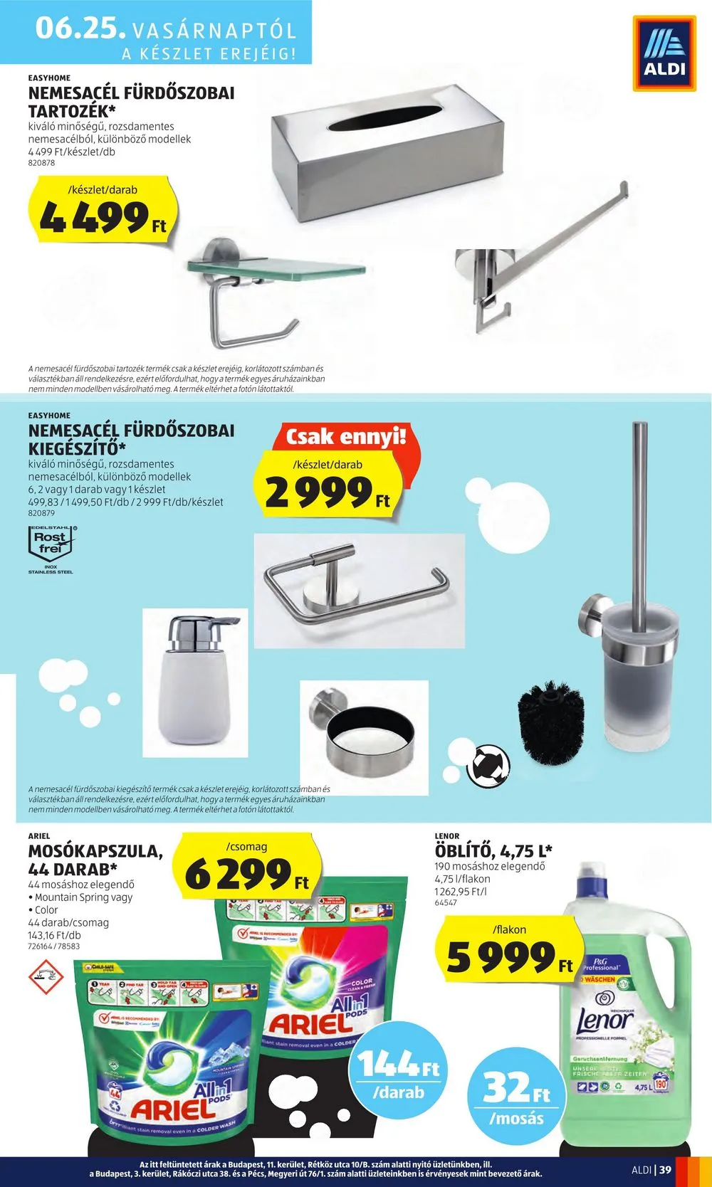 Aldi akciós újság 06.22–06.28 – 45. oldal