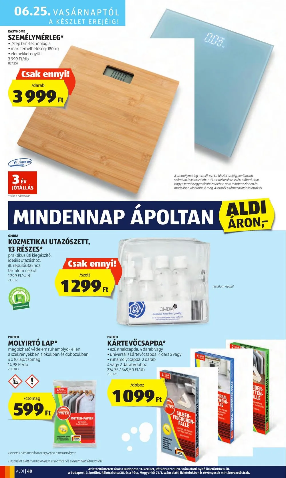 Aldi akciós újság 06.22–06.28 – 46. oldal