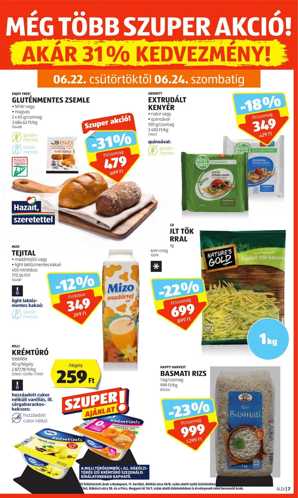 Aldi akciós újság 06.22–06.28 – 9. oldal