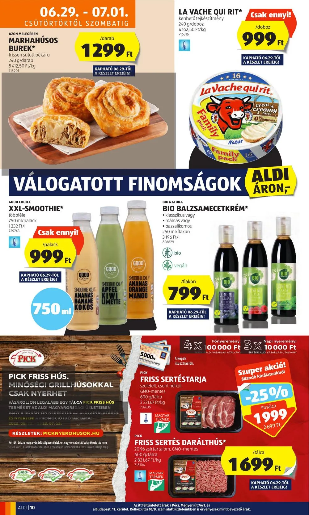 Aldi akciós újság 06.29–07.05 – 12. oldal