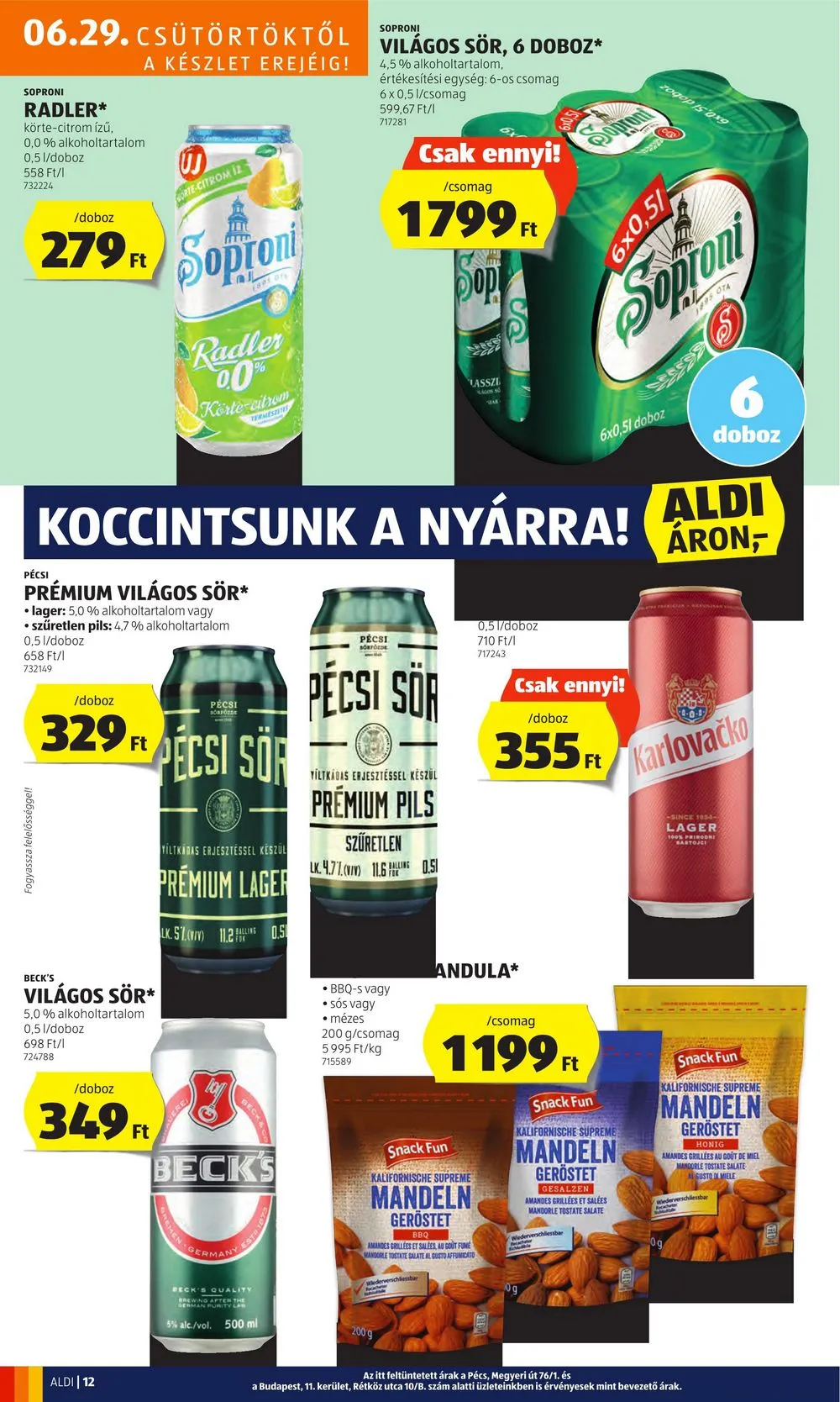 Aldi akciós újság 06.29–07.05 – 14. oldal