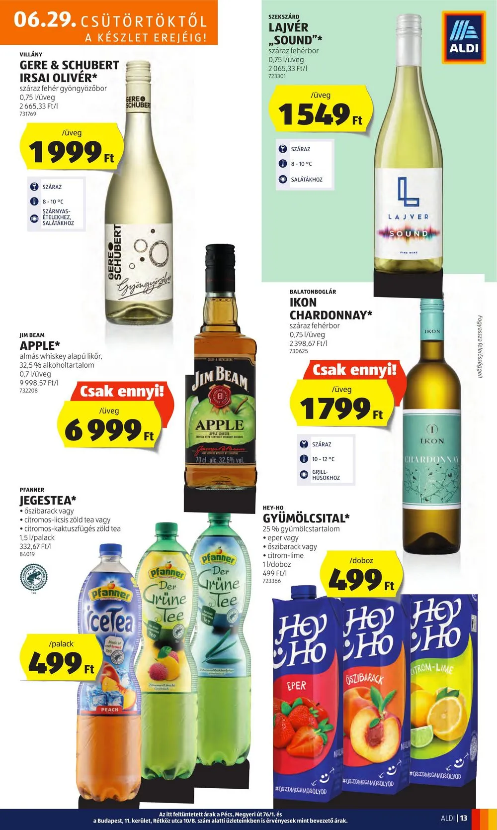 Aldi akciós újság 06.29–07.05 – 15. oldal