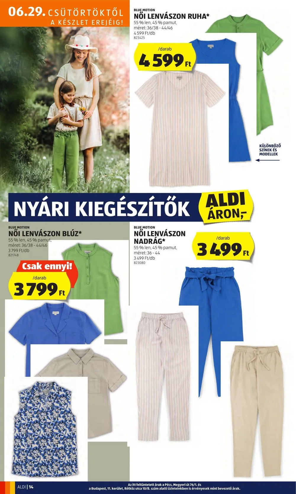 Aldi akciós újság 06.29–07.05 – 16. oldal
