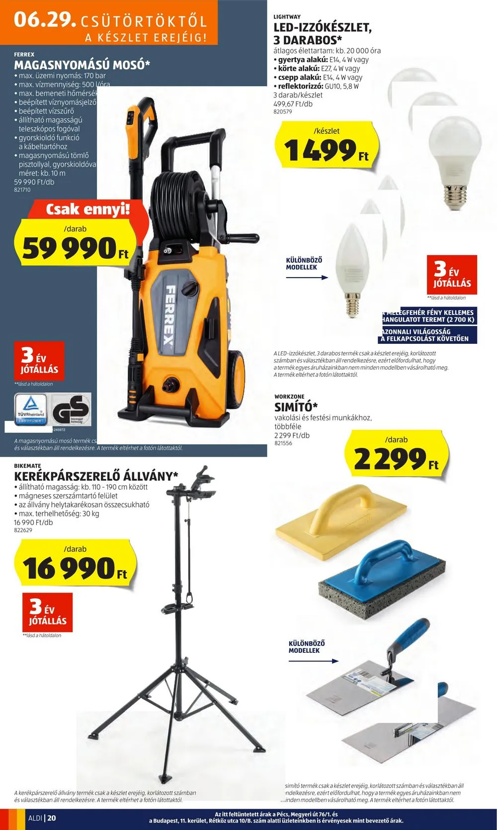 Aldi akciós újság 06.29–07.05 – 22. oldal